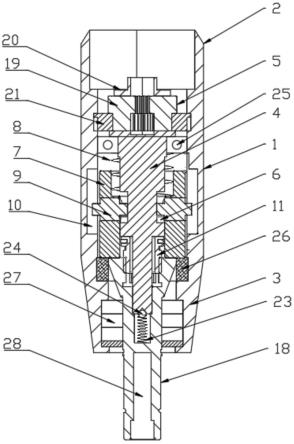 一种内驱动机械式打击电动工具的制作方法