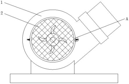 引风机结构图图片