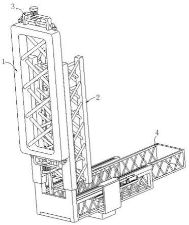 一种桥梁检修自升降设备的制作方法