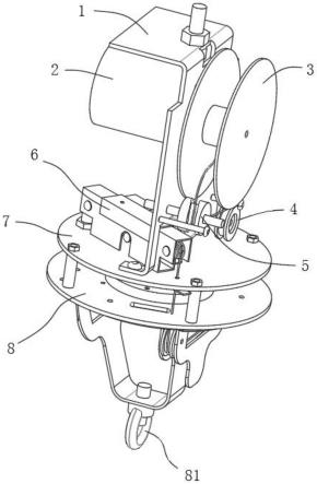 多钢丝升降器重力感应式防坠装置的制作方法