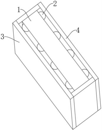 一种支撑结构及具有该支撑结构的真空玻璃的制作方法