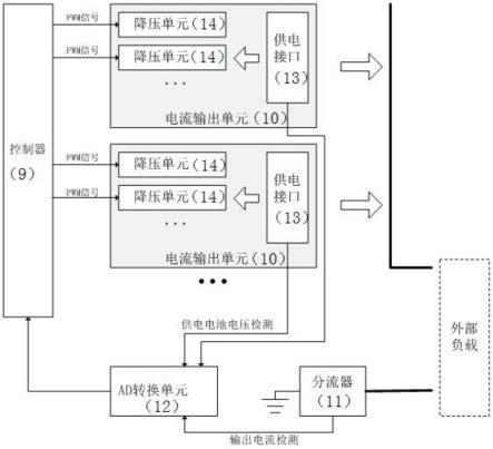 一种多电池供电的回路电阻测试仪的制作方法