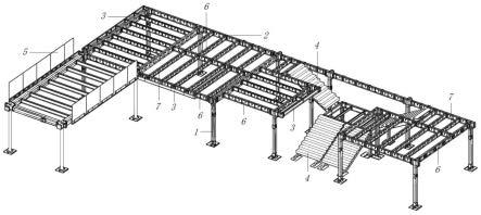 一种用于展会的钢结构搭建系统的制作方法