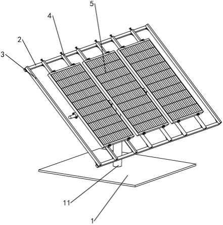 一种便于拆卸检修的太阳能发电板的制作方法