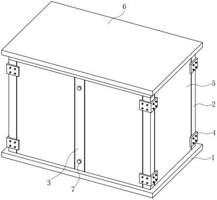 一种采用建造房屋用建筑结构模块建造的房屋的制作方法