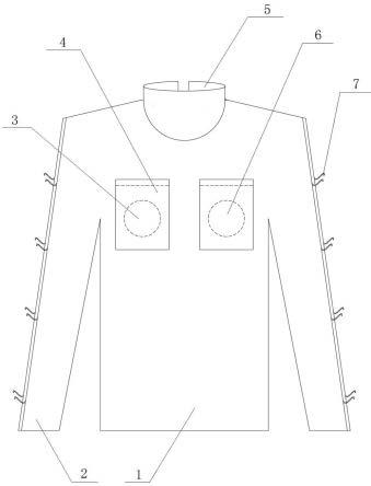 重症患者多功能病号服的制作方法