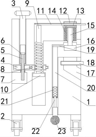 一种建筑桥梁用的便携式桥面刚度检测设备的制作方法