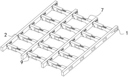 一种全钢结构的拼装型停车场楼层板的制作方法
