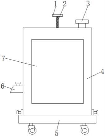 一种新型免砸砖防水材料搅拌设备的制作方法