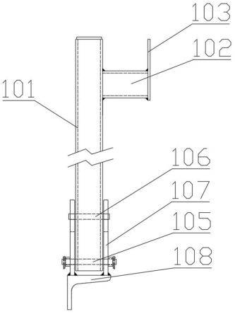 一种塔式起重机平衡臂拉杆支撑杆的制作方法