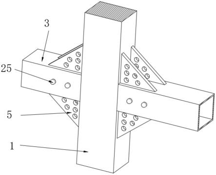 房建梁柱连接结构的制作方法