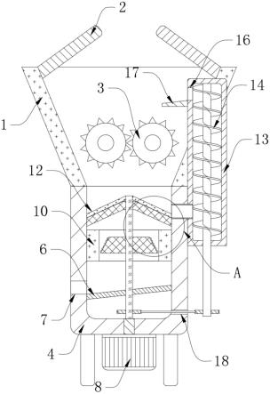 一种建筑用建筑垃圾粉碎机的制作方法