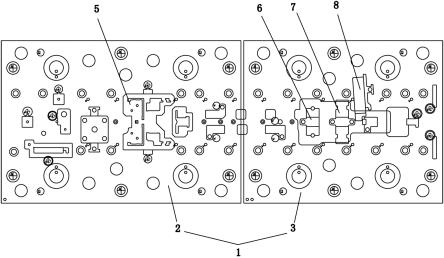 一种5G基站用断路器支架模具的制作方法