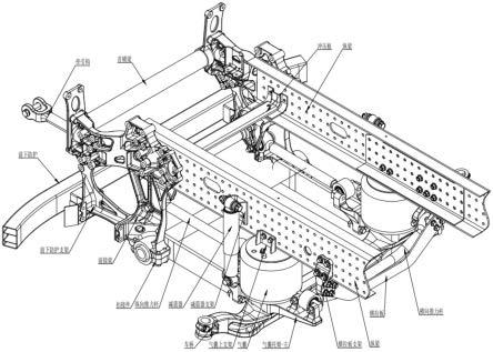 可用于新能源车辆的前空气悬架总成的制作方法