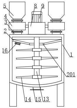 助磨剂实验用混料搅拌机的制作方法