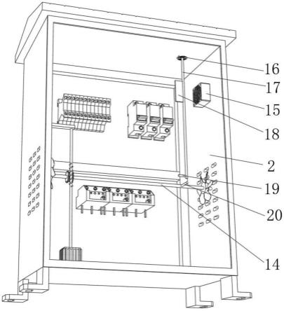 一种综合能源站控制设备电力柜的制作方法