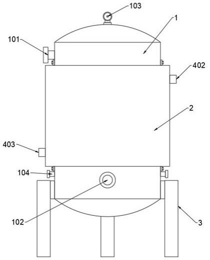 一种具有缓冲结构的压力容器的制作方法