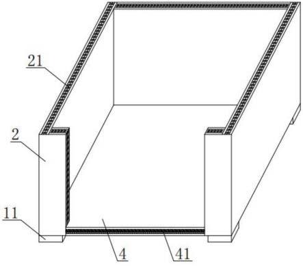 一种可回收再利用的具有缓冲抗震结构的折叠纸箱的制作方法