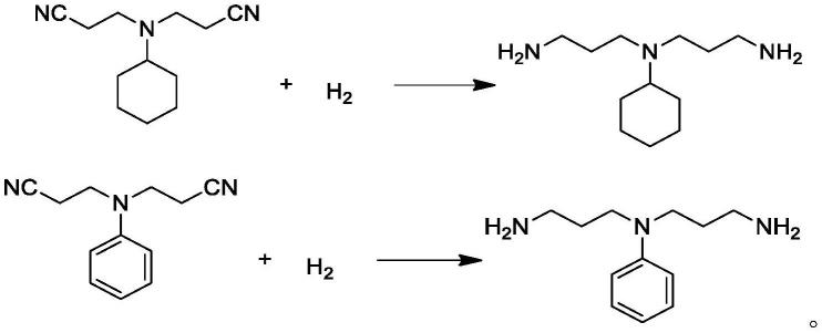 一种双氰乙基叔胺的加氢方法与流程