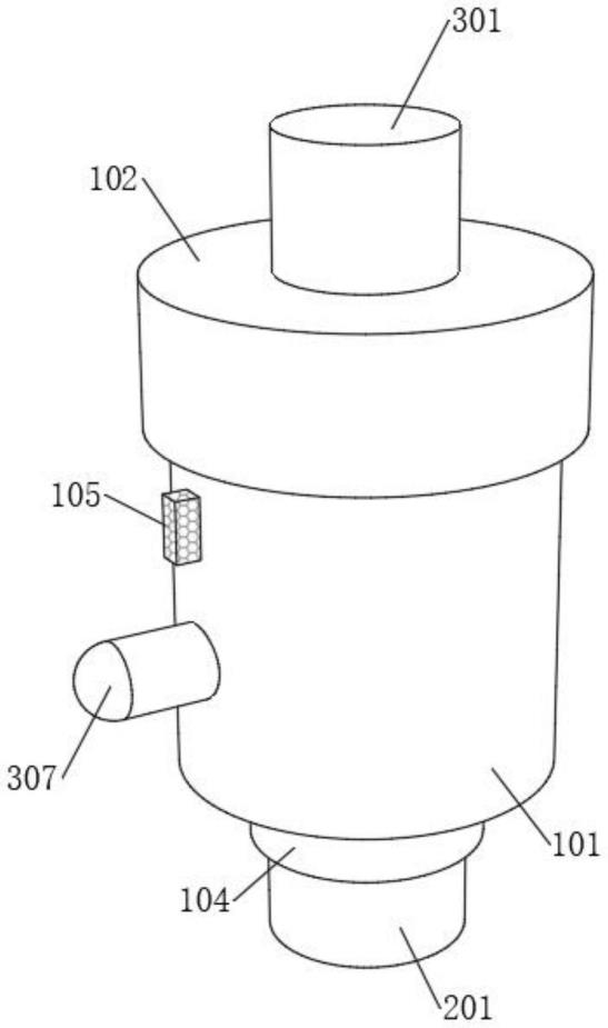 一种园林绿化废弃物处理用存储容器的制作方法