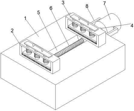 适用于SMT贴片机内的PCB板夹持装置的制作方法