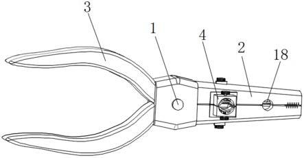 剥线钳原理图片