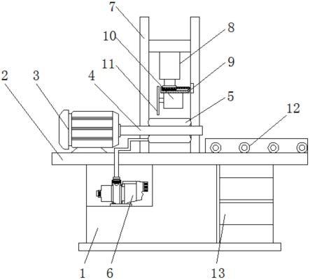 一种塑料管沟槽加工机的制作方法