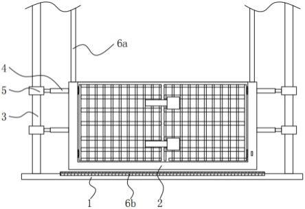 一种商品楼建筑施工用吊篮防倾覆装置的制作方法