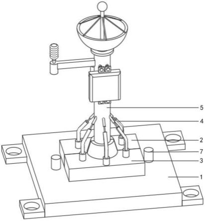 具有稳定安装架的船用气象电子仪器的制作方法