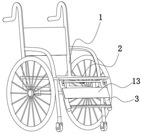 一种具有支撑结构的轮椅的制作方法