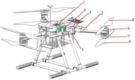 一种位置姿态独立控制的多旋翼无人机