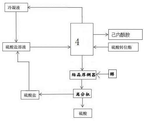 一种高效分离己内酰胺的添加剂及无氨或碱参与的己内酰胺分离方法和系统与流程