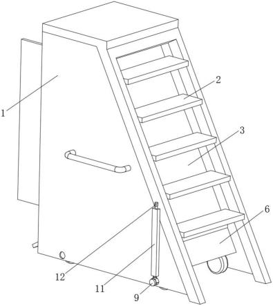 一种复式楼房改建用楼梯的制作方法