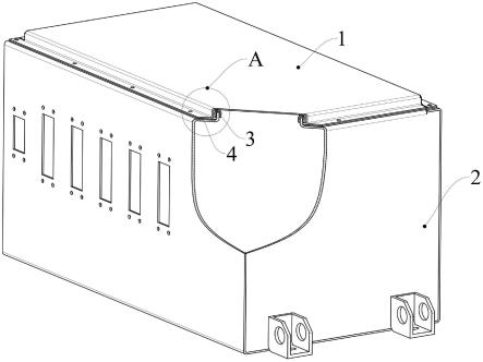 一种用于车端箱的双重防护密封结构及车端箱的制作方法