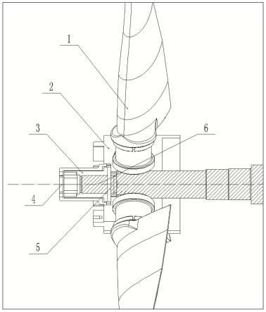 一种应用于风洞试验螺旋桨模型安装的锁紧防松装置的制作方法