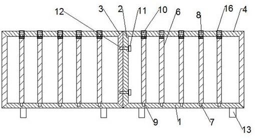 一种便于快速拼装的建筑施工用安全护栏的制作方法