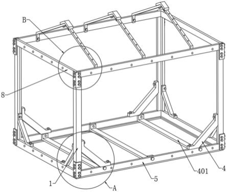 一种抗风抗震轻钢龙骨建筑房屋的制作方法