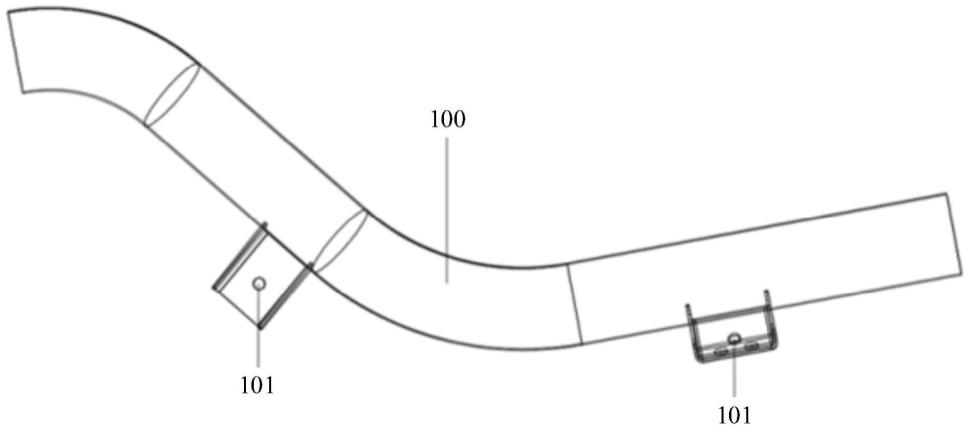仪表板线束支架及仪表板线束总成的制作方法