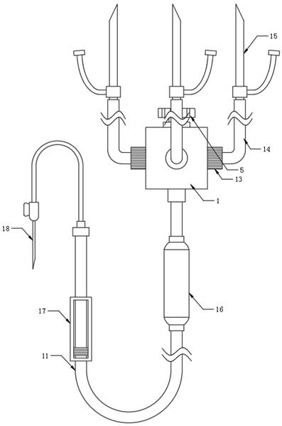 一种多头输液装置