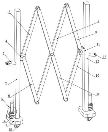 一种建筑工程施工现场用防护结构的制作方法