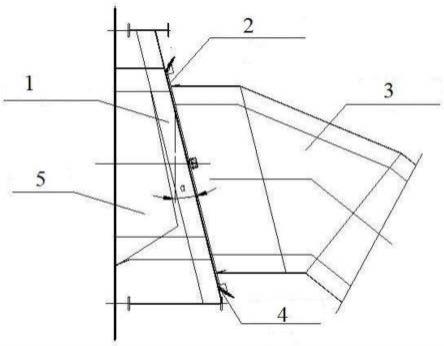 一种配置斜板式滑移结构的高温炉烟管道的制作方法