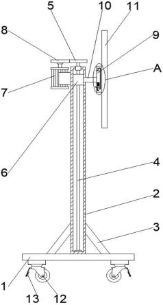 一种便于拆卸安装的建筑工地及建筑车辆用警示装置的制作方法