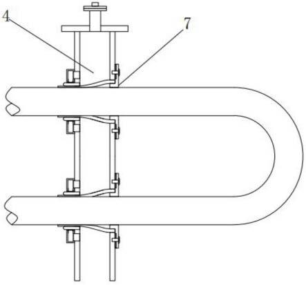 一种换热器U型管的排位装置的制作方法