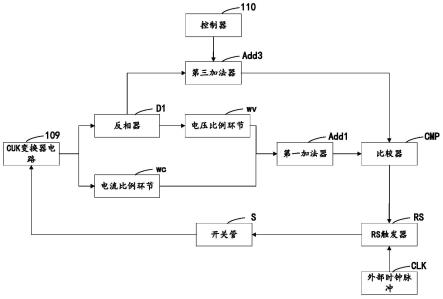 基于V2C的CUK变换器控制方法、电路、设备及介质