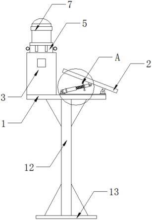 一种具有节能环保的建筑工程用夜间警示装置的制作方法