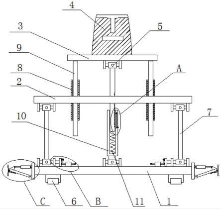 一种建筑基础工程用定位检测装置的制作方法