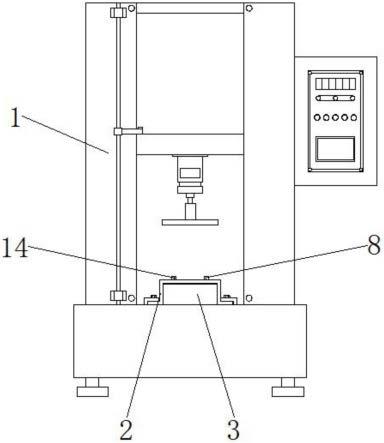 一种高分子材料生产用强度检测装置的制作方法