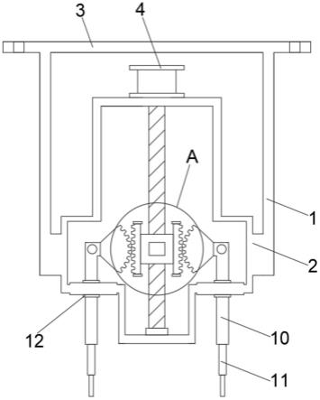 绣花机针杆驱动装置的制作方法