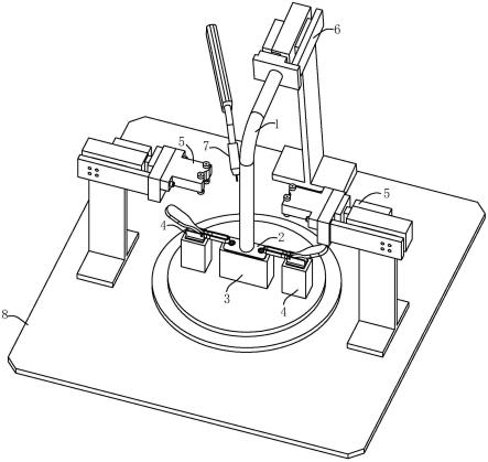 扶手连接片自动焊接机的制作方法