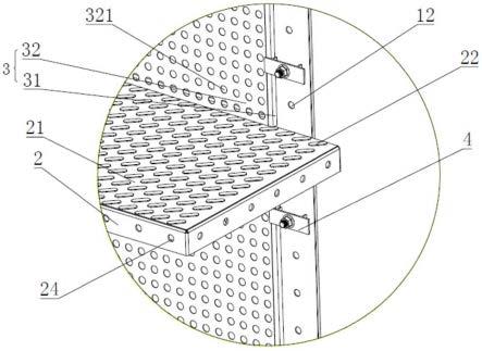 一种封闭式爬架的制作方法